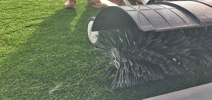 how to clean artificial turf